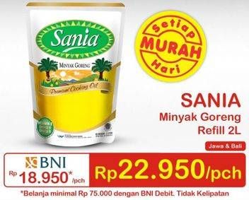 Promo Harga SANIA Minyak Goreng 2 ltr - Indomaret