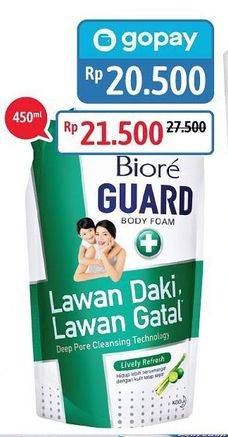 Promo Harga BIORE Guard Body Foam 450 ml - Alfamidi