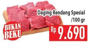 Promo Harga Daging Rendang Sapi per 100 gr - Hypermart