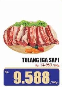 Promo Harga Iga Sapi per 100 gr - Hari Hari