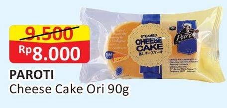 Promo Harga PAROTI Cheese Cake Ori 90 gr - Alfamart