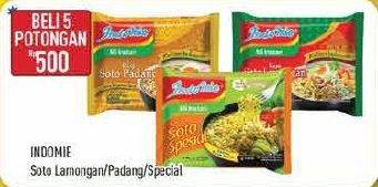 Promo Harga INDOMIE Soto Padang/Soto Lamongan/Soto Spesial  - Hypermart