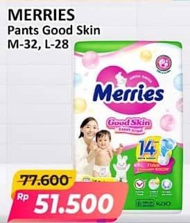 Promo Harga Merries Pants Good Skin M32, L28 28 pcs - Alfamart