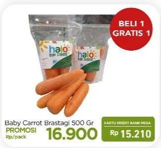 Promo Harga Wortel Berastagi Baby 500 gr - Carrefour