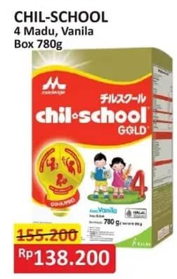 Promo Harga Morinaga Chil School Gold Vanila, Madu 800 gr - Alfamart