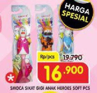 Promo Harga SMOCA Sikat Gigi Kids Heroes  - Superindo