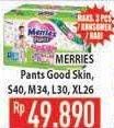 Promo Harga Merries Pants Good Skin S40, M34, L30, XL26  - Hypermart