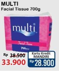 Promo Harga MULTI Facial Tissue 700 gr - Alfamart