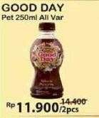Promo Harga Good Day Coffee Drink All Variants per 2 pcs 250 ml - Alfamart