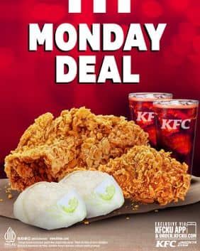 Promo Harga Monday Deal  - KFC