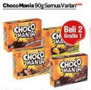 Promo Harga CHOCO MANIA Choco Chip Cookies All Variants per 2 box 90 gr - Carrefour