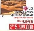 Promo Harga LG UHD SMART TV 43", 55"  - Hypermart