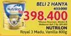 Promo Harga Nutrilon Royal 3 Susu Pertumbuhan Madu, Vanila 800 gr - Alfamidi