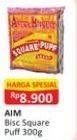 Promo Harga AIM Square Puff 300 gr - Alfamart