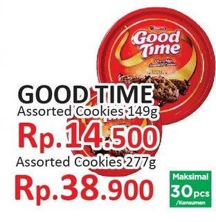 Promo Harga GOOD TIME Cookies Chocochips 277 gr - Yogya