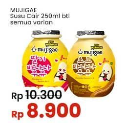 Promo Harga Mujigae Susu Cair All Variants 250 ml - Indomaret