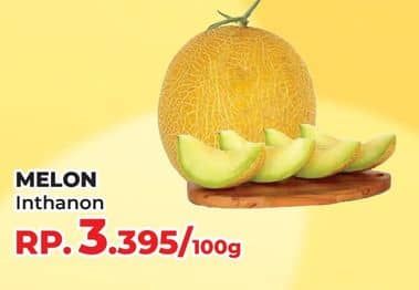 Promo Harga Melon Inthanon per 100 gr - Yogya