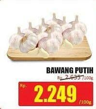 Promo Harga Bawang Putih per 100 gr - Hari Hari