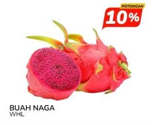 Buah Naga Merah per 100 gr Diskon 10%, WHL, Indomaret Fresh