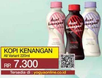 Promo Harga Kopi Kenangan Ready to Drink All Variants 220 ml - Yogya