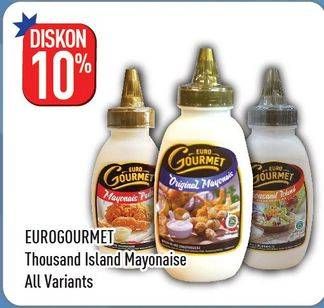 Promo Harga EURO GOURMET Mayonnaise All Variants  - Hypermart
