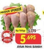 Promo Harga Ayam Paha Bawah per 100 gr - Superindo