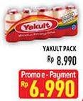 Promo Harga YAKULT Minuman Sehat 5 pcs - Hypermart