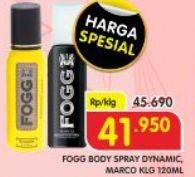 Promo Harga FOGG Body Spray Men Royal Dynamic, Marco 120 ml - Superindo
