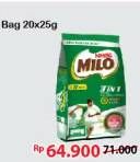 Promo Harga MILO ActivGo 3in1 per 20 sachet 35 gr - Alfamart