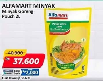 Promo Harga Alfamart Minyak Goreng 2000 ml - Alfamart