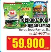 Promo Harga TOPI KOKI/ HOKI/ RUMAH LIMAS Beras Setra Ramos  - Hari Hari
