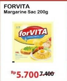 Promo Harga Forvita Margarine 200 gr - Alfamart
