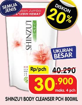 Promo Harga Shinzui Body Cleanser All Variants 800 ml - Superindo