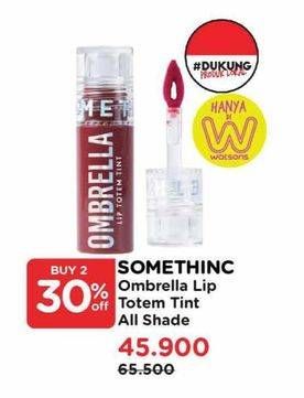 Promo Harga Somethinc Ombrella Lip Totem Tint All Variants  - Watsons