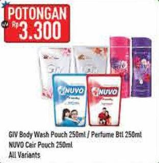 Promo Harga GIV / NUVO Body Wash  - Hypermart