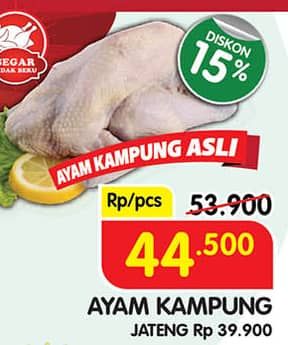 Promo Harga Ayam Kampung 500 gr - Superindo