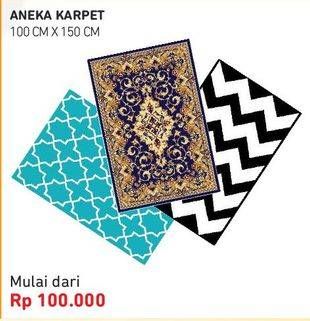 Promo Harga COURTS Karpet 100x150cm  - Courts