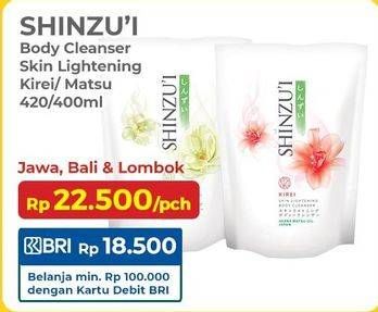 Promo Harga Shinzui Body Cleanser Kirei, Matsu 420 ml - Indomaret