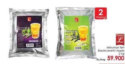 Promo Harga Choice L Minuman Teh Blackcurrant, Apple 2 kg - LotteMart