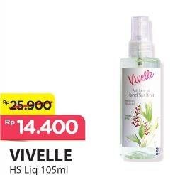 Promo Harga VIVELLE Hand Sanitizer All Variants 105 gr - Alfamart