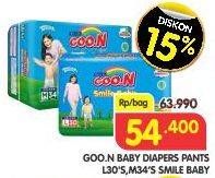 Promo Harga Goon Smile Baby Pants M34, L30  - Superindo