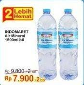 Promo Harga INDOMARET Air Mineral 1500 ml - Indomaret