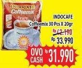 Promo Harga Indocafe Coffeemix per 30 sachet 20 gr - Hypermart