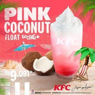 Promo Harga KFC Pink Coconut Float  - KFC