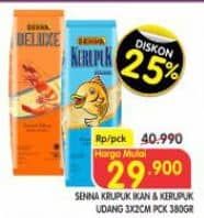 Promo Harga Senna Krupuk Ikan/Udang   - Superindo