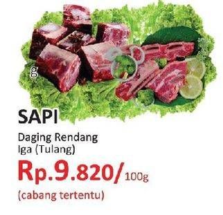 Promo Harga Daging Rendang Sapi per 100 gr - Yogya