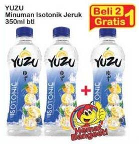 Promo Harga YUZU Isotonik Drink Jeruk per 2 botol 350 ml - Indomaret