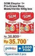 Promo Harga SGM Eksplor 1+ Susu Pertumbuhan Madu, Vanila 400 gr - Indomaret