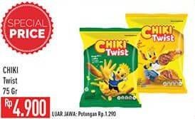 Promo Harga Chiki Twist Snack 75 gr - Hypermart