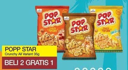 Promo Harga POP STAR Crunchy Popcorn All Variants 35 gr - Yogya